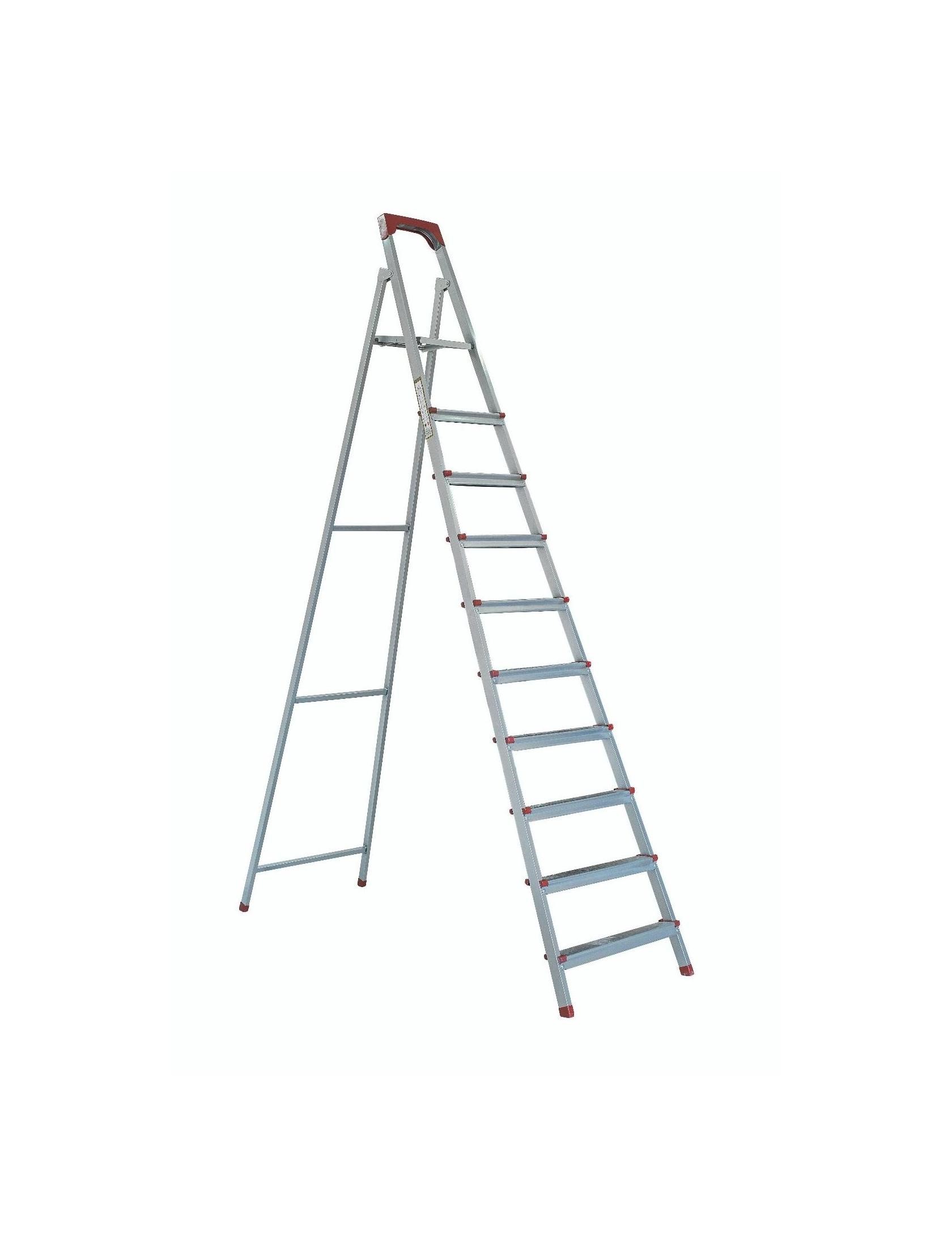9 plus 1 Square Profile Ladder